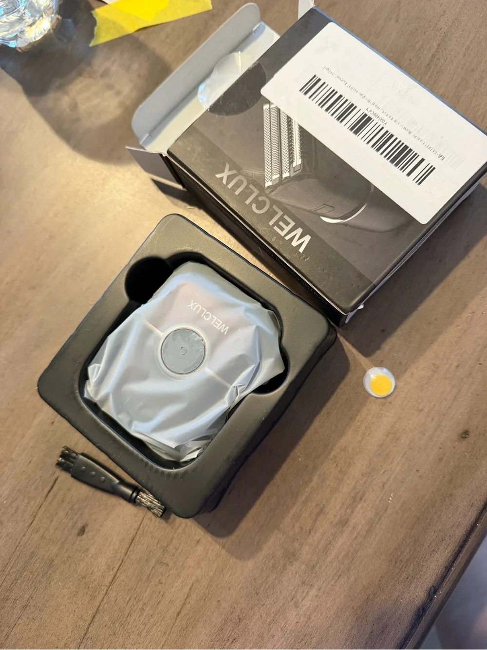 WELCLUX FK-706 Mini Electric Foil Shaver 4 Blade Wet Dry USB-C w/ Box Tested